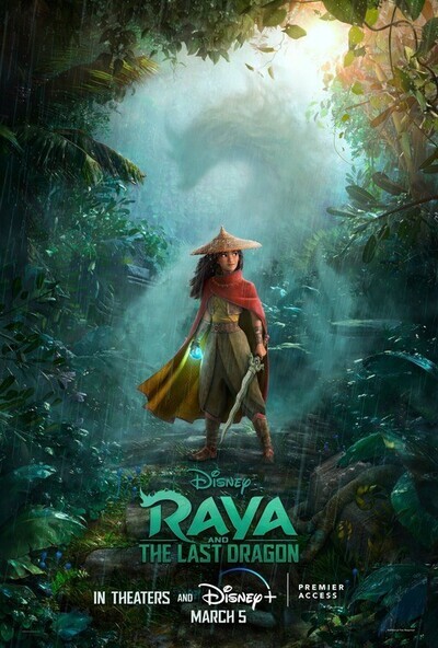 Raya and the Last Dragon movie poster