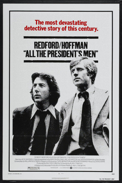 All the President's Men movie poster